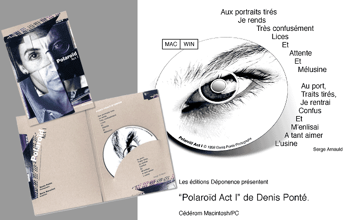 "Polaro?d Act I" Editions D?ponence - 1998 - Gen?ve